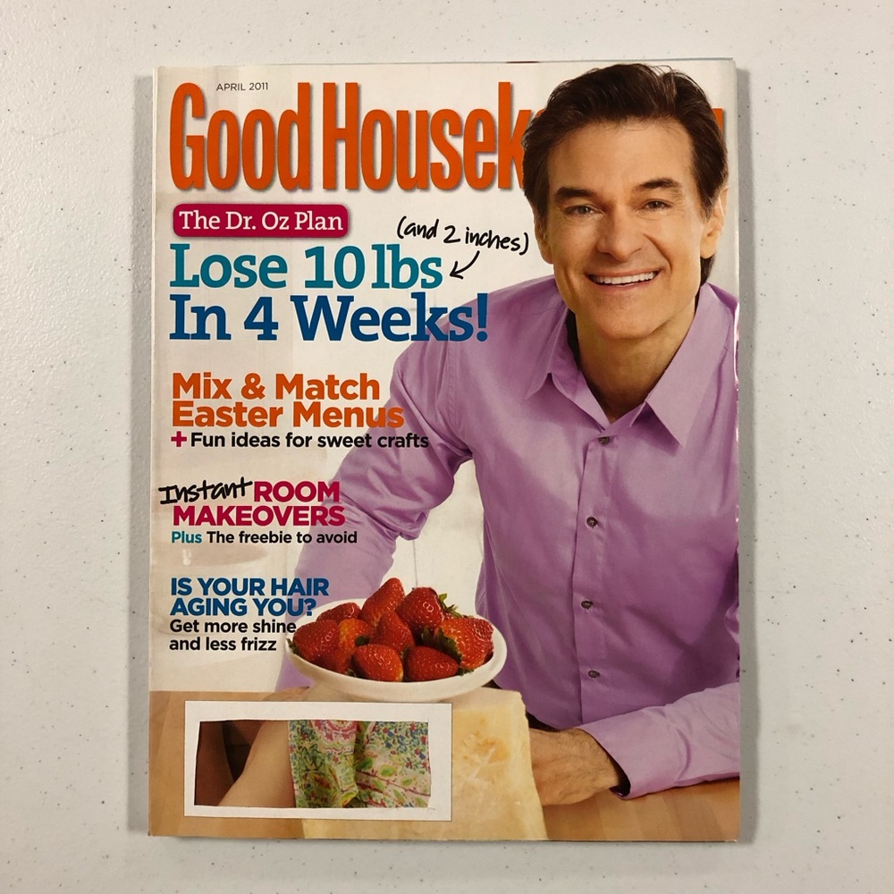 Good Housekeeping April 2011 Dr. Oz